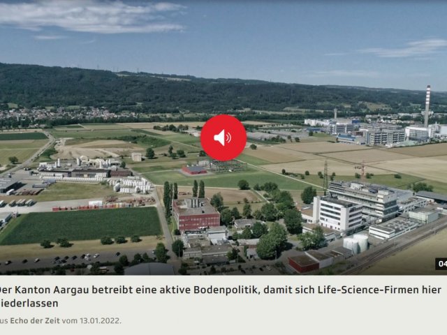 SRF: «Auf diesem Aargauer Areal sollen Tausende Arbeitsplätze entstehen»